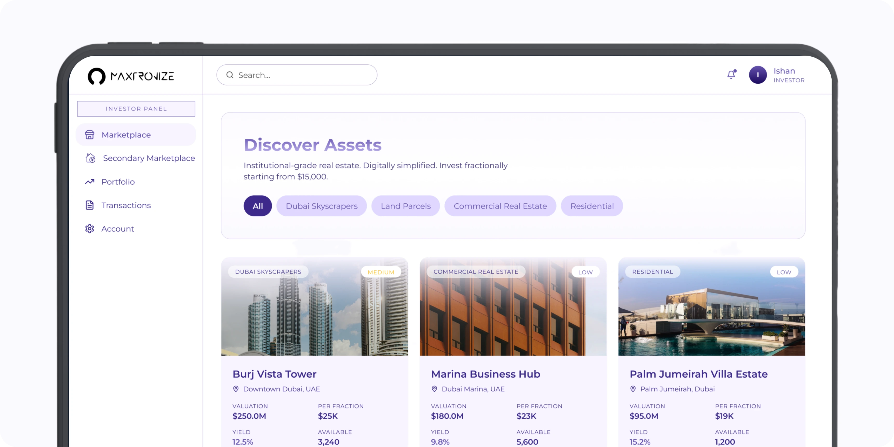 Your own tokenization platform